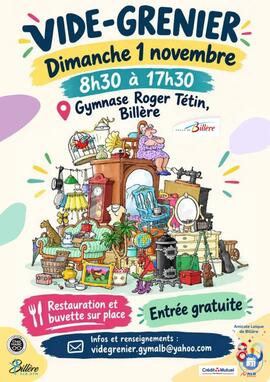Image Vide-grenier de l'Amicale Laïque de Billère (photo 1)