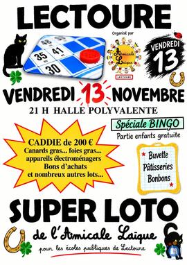 Image SUPER LOTO de l'AMicale Laïque (photo 1)