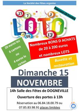 Image LOTO Société des Fêtes ,salle des fêtes (photo 1)