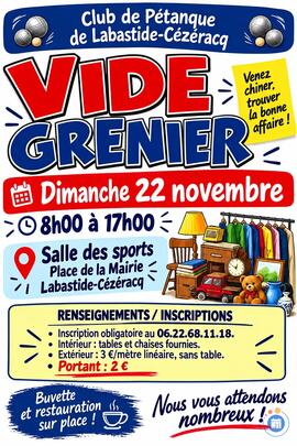 Image Vide grenier de la pétanque (photo 1)