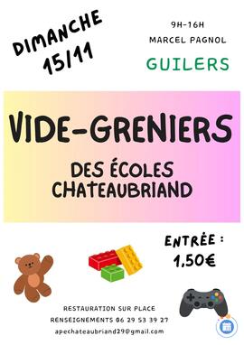 Image Vide-greniers des écoles Chateaubriand (photo 1)