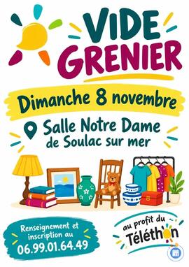 Image Vide grenier au profit du Téléthon (photo 1)