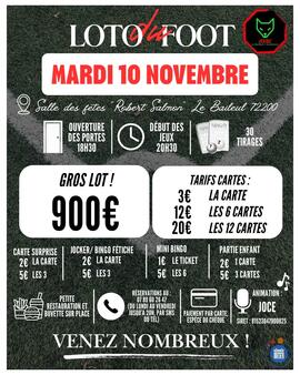 Image SUPER LOTO ASBC CLUB FOOT LE BAILLEUL (photo 1)