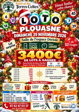 Image Super loto du Festival des Terres Celtes Anim Gégé loto (photo 1)