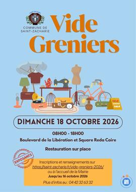 Image Vide Greniers de Saint-Zacharie (photo 1)
