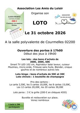 Image Loto de l'association Les Amis du Loisir (photo 1)