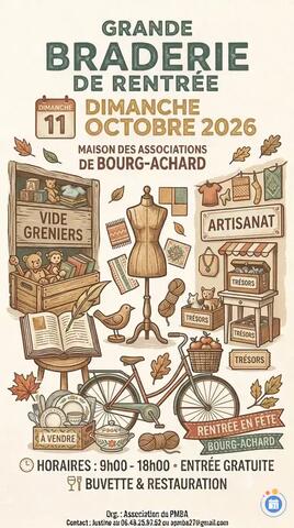 Image Braderie - brocante de rentrée (photo 1)