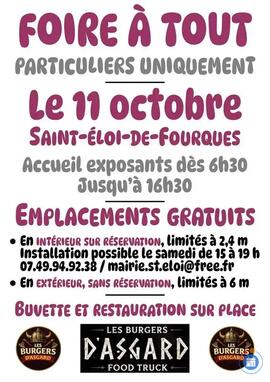 Image Foire à tout de Saint-Eloi-de-Fourques (photo 1)