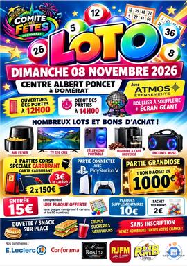 Image Loto du comité des fêtes de Domérat (photo 1)