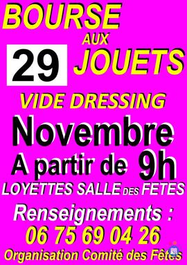 Image BOURSE AUX JOUETS - VIDE DRESSING (photo 1)