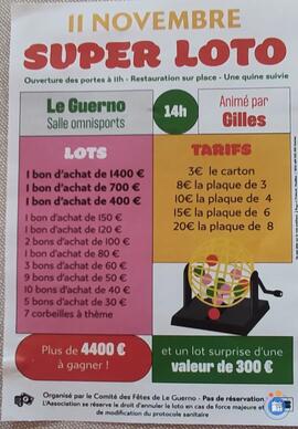 Image Super Loto du 11 novembre (photo 1)