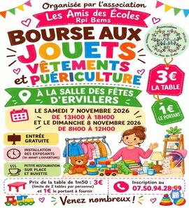 Image bourse aux jouets, vêtements, puériculture (photo 1)
