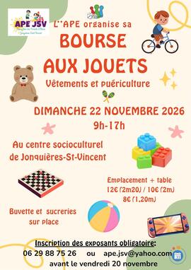 Image Bourse aux jouets, vêtements et puériculture (photo 1)