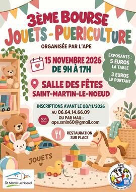 Image Bourse jouets vetements puériculture (photo 1)