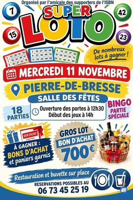 Image LOTO à PIERRE DE BRESSE (photo 1)