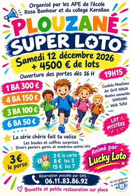 Image SUPER LOTO animé par LUCKY LOTO (photo 1)