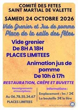 Image Vide grenier et jus de pomme (photo 1)