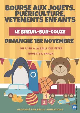 Image Bourse aux jouets, vêtements enfants, puériculture (photo 1)