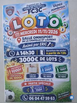 Image SUPER LOTO DU FC3C (photo 1)