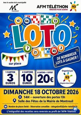 Image Loto du 40e Téléthon à Montreuil (photo 1)