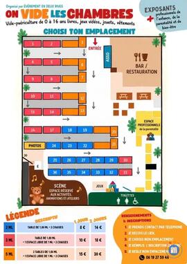 Image ON VIDE LES CHAMBRES + SALON DE LA PARENTALITÉ (photo 1)