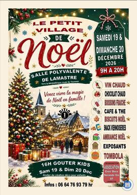 Image Le petit village de Noel lamastre (photo 1)