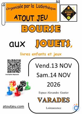Image Bourse aux jouets organisée par la ludothèque Atout Jeu (photo 1)