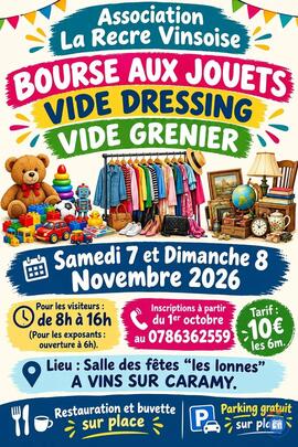 Image bourse aux jouets vide grenier et vide dressing (photo 1)