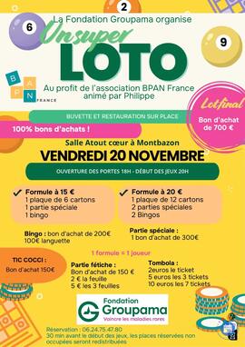 Image SUPER LOTO FONDATION GROUPAMA ANIME PAR PHILIPPE ANIMATION (photo 1)