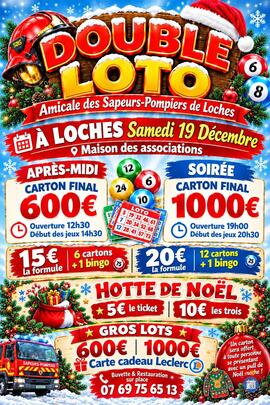 Image Double loto des Sapeurs Pompiers de LOCHES (photo 1)