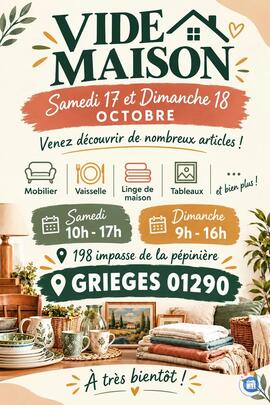 Image Vide Maison Grieges (photo 1)
