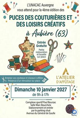 Image Puces des couturières et des loisirs Créatifs 4 eme édition (photo 1)