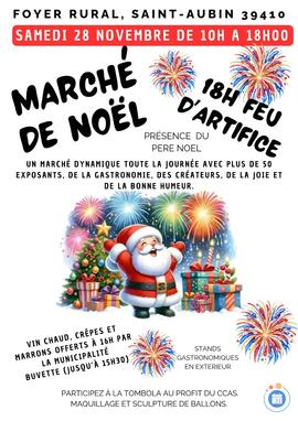 Image MARCHÉ DE NOEL DE SAINT AUBIN - JURA (photo 1)