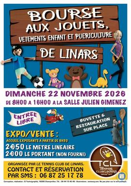Image Bourse aux jouets du TC Linars (photo 1)