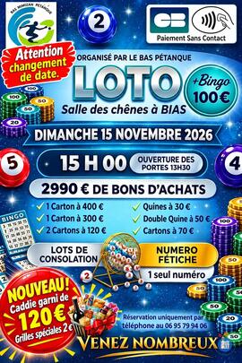Image Loto BAS MIMIZAN PETANQUE (photo 1)