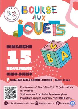 Image Bourse aux jouets / Vide-grenier de l'APE Peyronnette (photo 1)