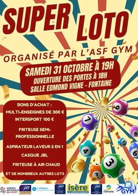 Image SUPER LOTO de L'ASF GYM (photo 1)