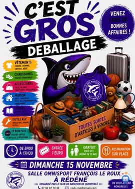 Image Gros déballage du Cercle des Nageurs de Quimperlé (photo 1)