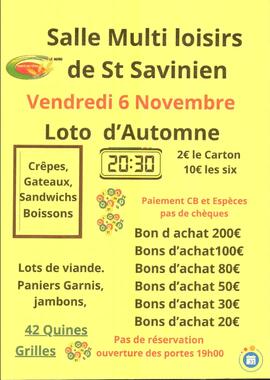 Image LOTO D'AUTOMNE (photo 1)