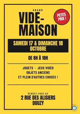 Image Vide-maison à Douzy les 17 et 18 octobre (photo 1)