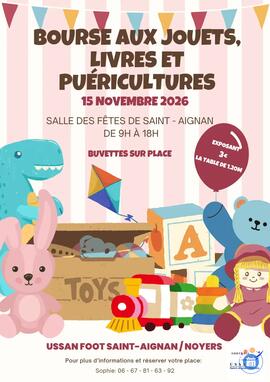 Image Bourse aux jouets, livres, et puéricultures (photo 1)