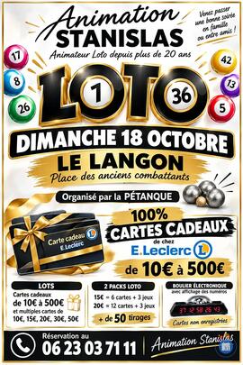 Image Après midi amination Loto avec packs (photo 1)
