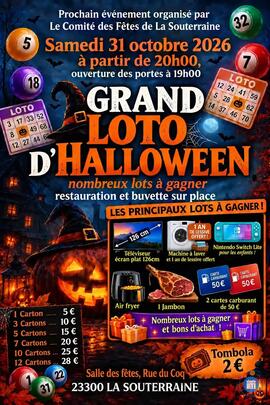 Image Grand Loto d'Halloween (photo 1)