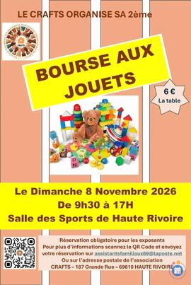 Image 2ème Bourse aux Jouets du CRAFTS (photo 1)