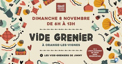 Image Grand vide-greniers d'Orange les Vignes (photo 1)
