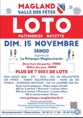 Image Loto de la pétanque maglancharde (photo 1)
