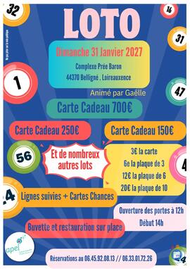 Image Loto de l'école Sainte Famille (photo 1)