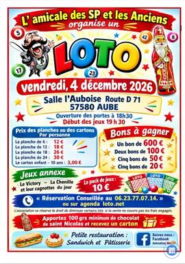 Image Loto L’ amicale des SP et les Anciens (photo 1)