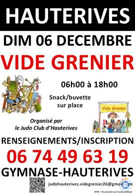 Image Vide grenier Judo Club Hauterives (photo 1)