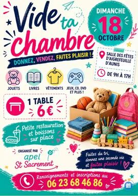 Image VIDE TA CHAMBRE (photo 1)
